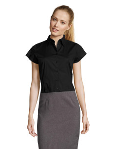Chemise personnalisée pour femme à manches courtes "EXCESS" | SIP19