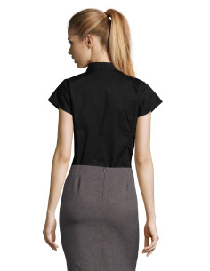 Chemise personnalisée pour femme à manches courtes "EXCESS" | SIP19