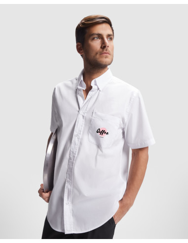 CHEMISE HOMME PERSONNALISÉE À MANCHES COURTES 130G "AIFOS"