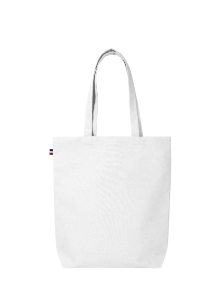Tote-bag personnalisé soufflet MIF en coton 240g "JACQUES" | SIP19