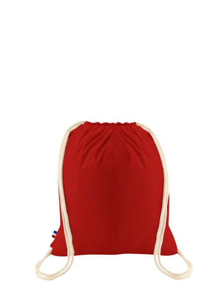 Sac à dos en coton avec cordons personnalisable MIF "ANGUS" | SIP19