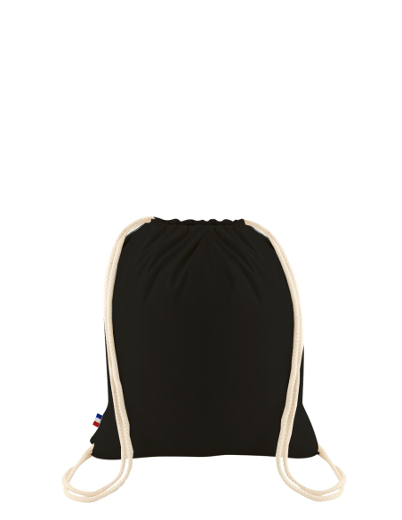 Sac à dos en coton avec cordons personnalisable MIF "ANGUS" | SIP19