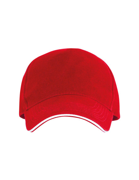 Casquette personnalisable bicolore 5 panneaux | SIP19
