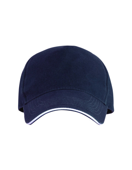 Casquette personnalisable bicolore 5 panneaux | SIP19