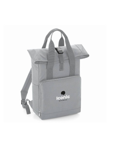 SAC À DOS ROLL-TOP PERSONNALISABLE AVEC POIGNÉES "AIGUA"