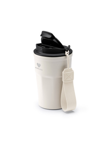 MUG ISOTHERME PERSONNALISÉ EN ACIER INOXYDABLE 350 ML "KEURY"