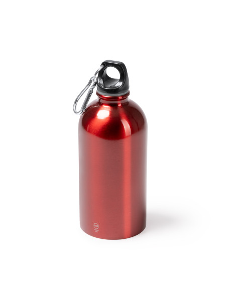 Gourde en acier inoxydable recyclé personnalisable impression 360 "MIKEL" | SIP19