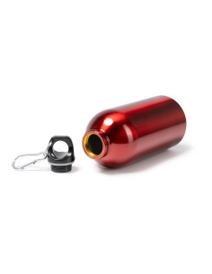 Gourde en acier inoxydable recyclé personnalisable impression 360 "MIKEL" | SIP19
