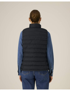 Doudoune sans manches personnalisée femme en RPET 380G "CLIMBER 2.0" | SIP19