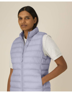 Doudoune sans manches personnalisée femme en RPET 380G "CLIMBER 2.0" | SIP19