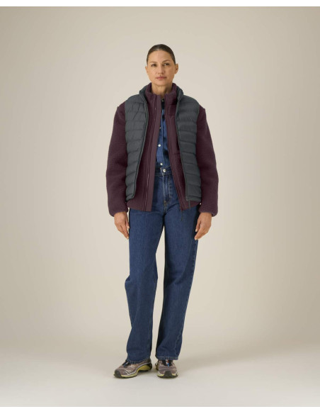 Doudoune sans manches personnalisée femme en RPET 380G "CLIMBER 2.0" | SIP19