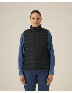 Doudoune sans manches personnalisée femme en RPET 380G "CLIMBER 2.0" | SIP19