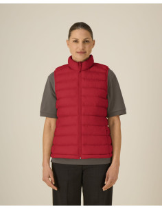 Doudoune sans manches personnalisée femme en RPET 380G "CLIMBER 2.0" | SIP19