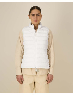 Doudoune sans manches personnalisée femme en RPET 380G "CLIMBER 2.0" | SIP19