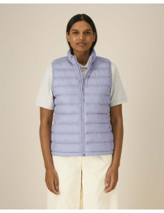 Doudoune sans manches personnalisée femme en RPET 380G "CLIMBER 2.0" | SIP19