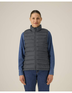Doudoune sans manches personnalisée femme en RPET 380G "CLIMBER 2.0" | SIP19
