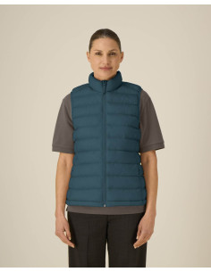 Doudoune sans manches personnalisée femme en RPET 380G "CLIMBER 2.0" | SIP19