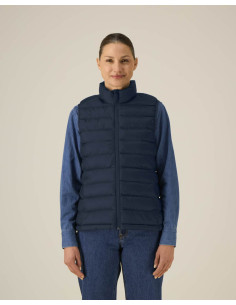 Doudoune sans manches personnalisée femme en RPET 380G "CLIMBER 2.0" | SIP19