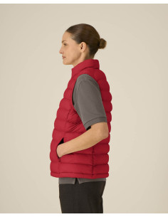 Doudoune sans manches personnalisée femme en RPET 380G "CLIMBER 2.0" | SIP19