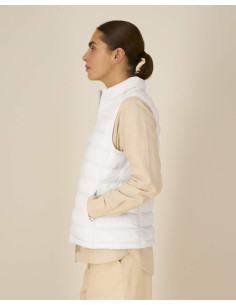 Doudoune sans manches personnalisée femme en RPET 380G "CLIMBER 2.0" | SIP19