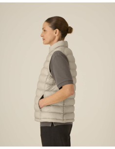 Doudoune sans manches personnalisée femme en RPET 380G "CLIMBER 2.0" | SIP19