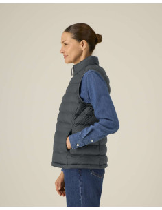 Doudoune sans manches personnalisée femme en RPET 380G "CLIMBER 2.0" | SIP19