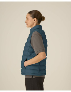 Doudoune sans manches personnalisée femme en RPET 380G "CLIMBER 2.0" | SIP19