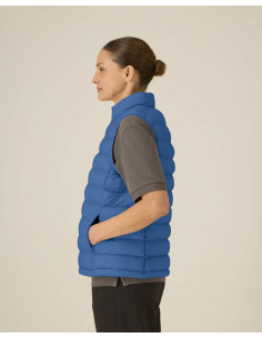 Doudoune sans manches personnalisée femme en RPET 380G "CLIMBER 2.0" | SIP19