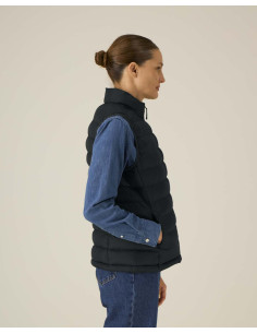 Doudoune sans manches personnalisée femme en RPET 380G "CLIMBER 2.0" | SIP19