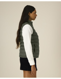 Doudoune sans manches personnalisée femme en RPET 380G "CLIMBER 2.0" | SIP19