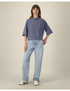 T-shirt personnalisable femme en coton recyclé 200g "RAYA" | SIP19