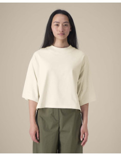 T-shirt personnalisable femme en coton recyclé 200g "RAYA" | SIP19