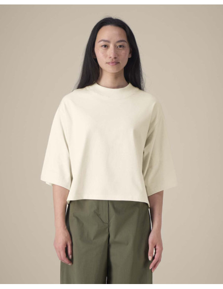 T-shirt personnalisable femme en coton recyclé 200g "RAYA" | SIP19