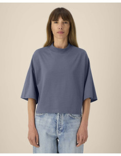 T-shirt personnalisable femme en coton recyclé 200g "RAYA" | SIP19