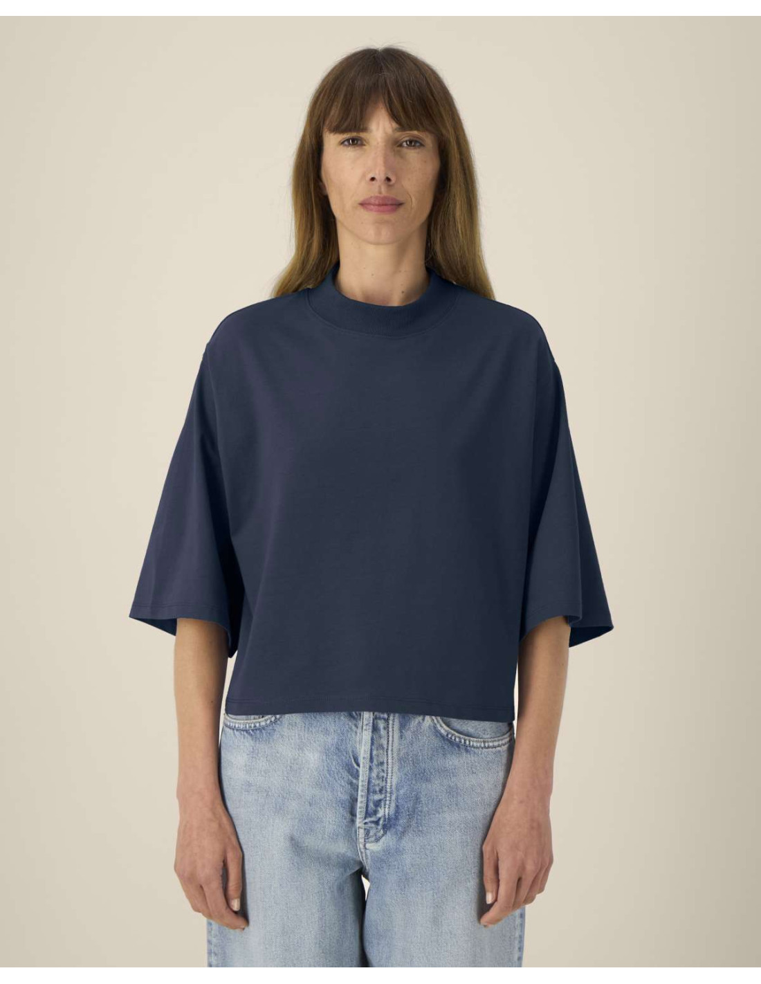 T-shirt personnalisable femme en coton recyclé 200g "RAYA" | SIP19