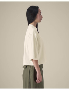 T-shirt personnalisable femme en coton recyclé 200g "RAYA" | SIP19