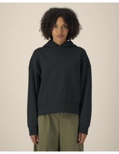 Sweat à capuche personnalisable unisexe en coton recyclé "VOICER" | SIP19