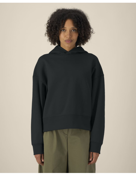 Sweat à capuche personnalisable unisexe en coton recyclé "VOICER" | SIP19