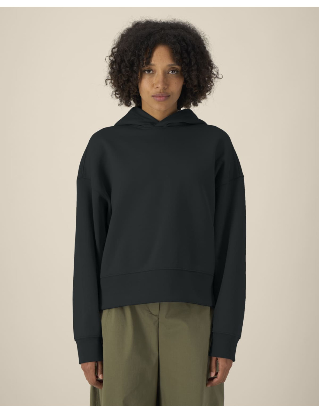 Sweat à capuche personnalisable unisexe en coton recyclé "VOICER" | SIP19