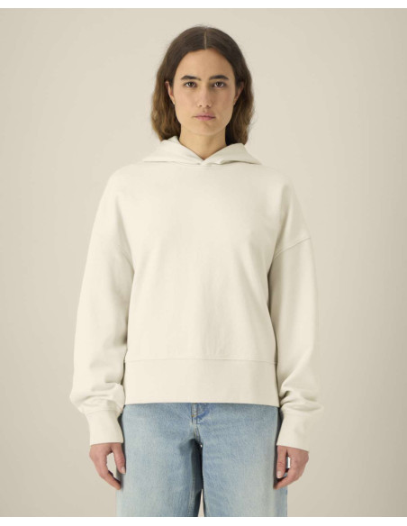 Sweat à capuche personnalisable unisexe en coton recyclé "VOICER" | SIP19