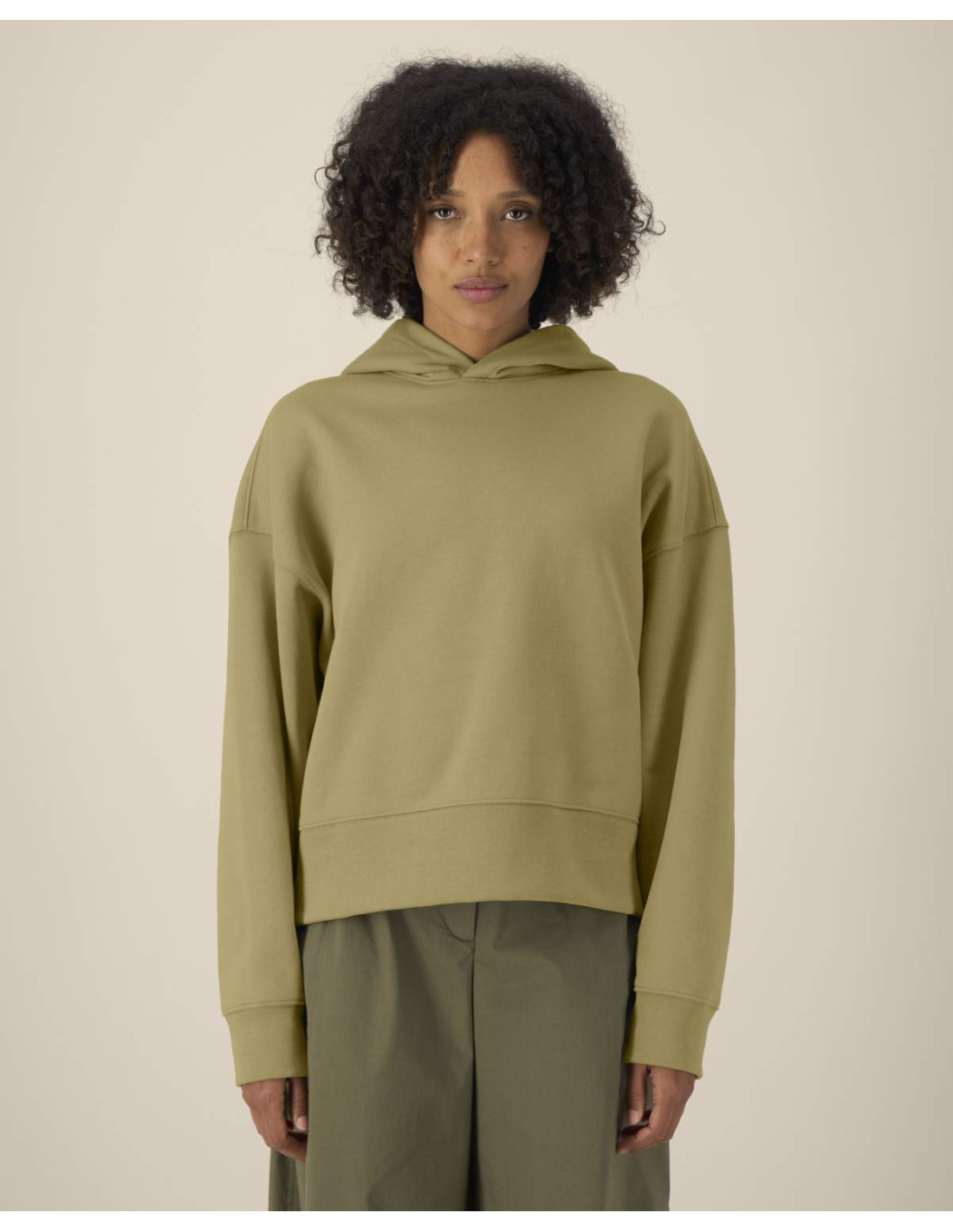Sweat à capuche personnalisable unisexe en coton recyclé "VOICER" | SIP19