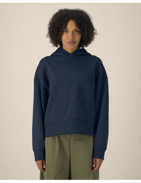 Sweat à capuche personnalisable unisexe en coton recyclé "VOICER" | SIP19