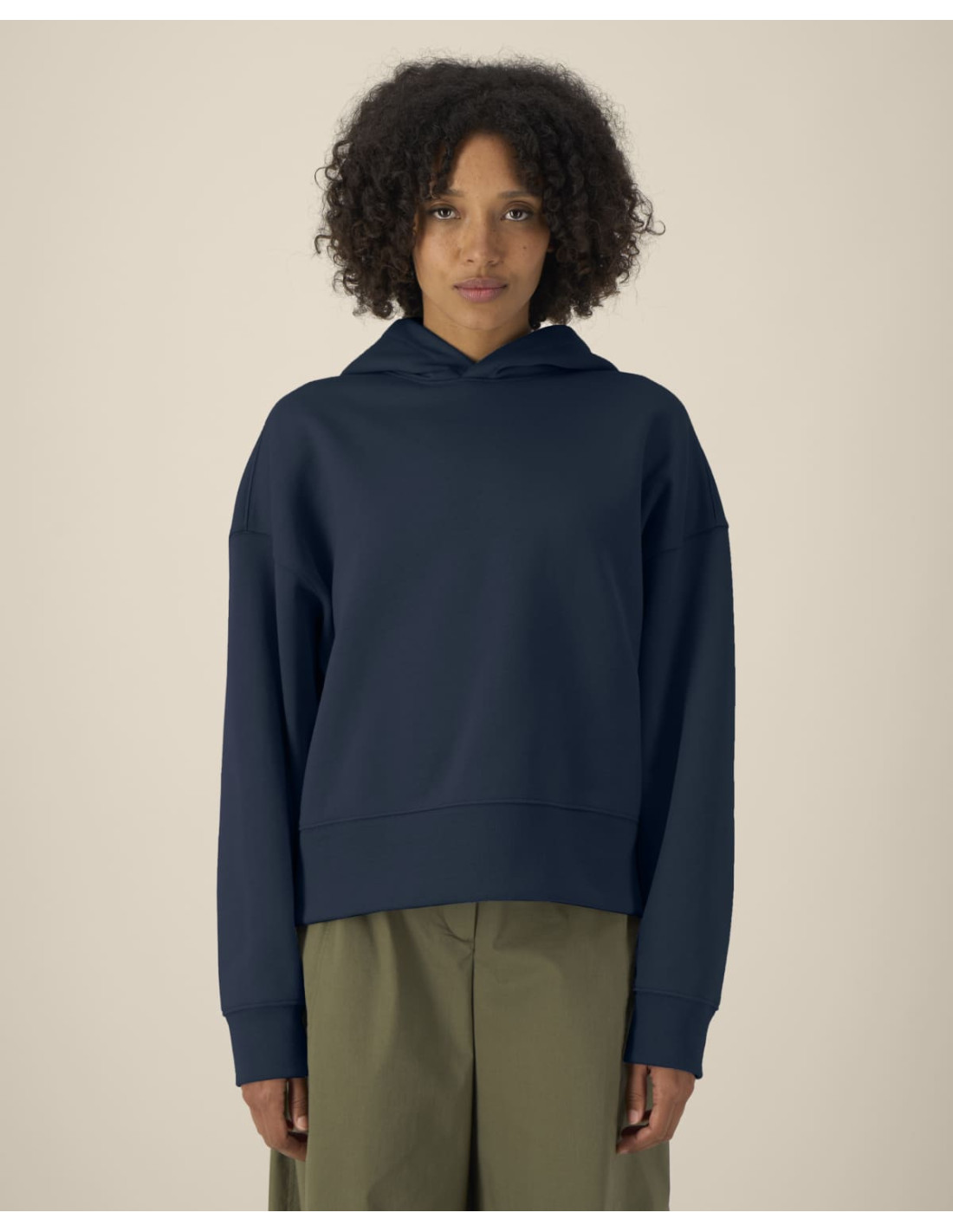 Sweat à capuche personnalisable unisexe en coton recyclé "VOICER" | SIP19
