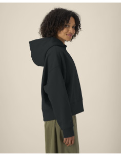Sweat à capuche personnalisable unisexe en coton recyclé "VOICER" | SIP19