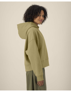 Sweat à capuche personnalisable unisexe en coton recyclé "VOICER" | SIP19