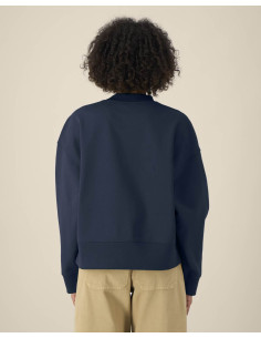 Sweat personnalisé unisexe col rond en coton recyclé "RYLER" | SIP19