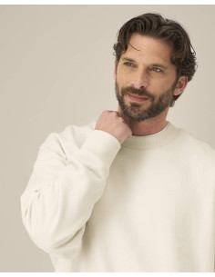 Sweat personnalisé unisexe col rond en coton recyclé "RYLER" | SIP19