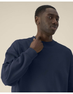 Sweat personnalisé unisexe col rond en coton recyclé "RYLER" | SIP19