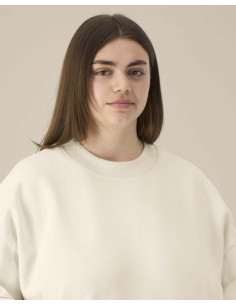 Sweat personnalisé unisexe col rond en coton recyclé "RYLER" | SIP19