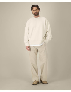 Sweat personnalisé unisexe col rond en coton recyclé "RYLER" | SIP19